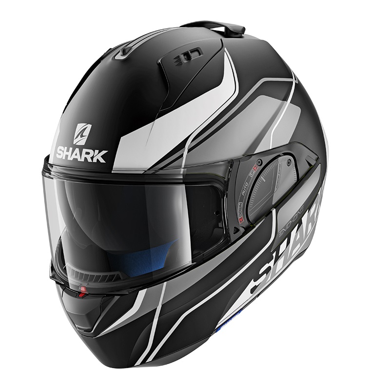 KACIGA SHARK EVO ONE2 S KRONO MAT BIJELO CRNA