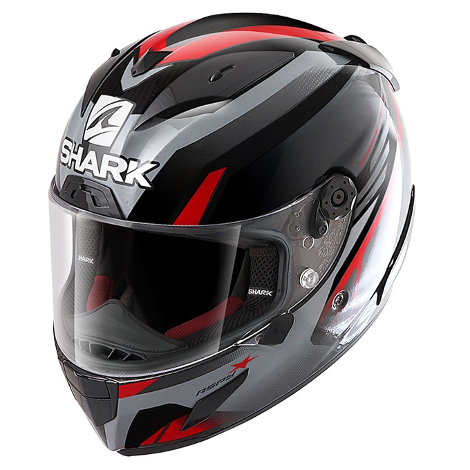 KACIGA SHARK RACE-R PRO L ASPY CRNO CRVENA