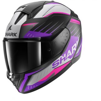 KACIGA SHARK RIDILL2 S BERSEK MAT CRNO ROZA