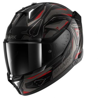 KACIGA SHARK SKWAL i3 M LINIK CRVENO ANTRACIT CRNA