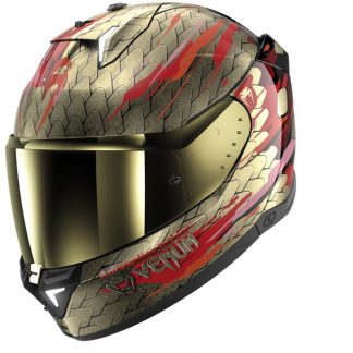 KACIGA SHARK SKWAL i3 L VENUM CRNO ZLATNO CRVENA