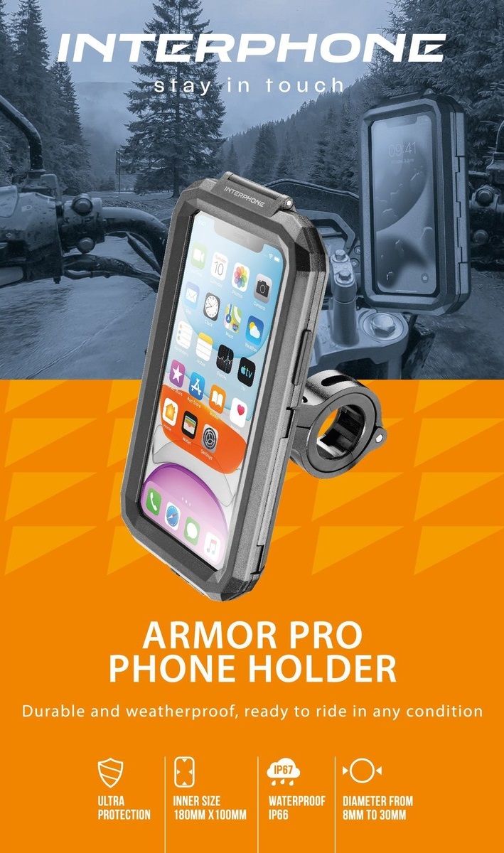 NOSAČ MOBITELA INTERPHONE ARMOR PRO 6.5''