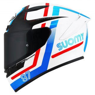 KACIGA SUOMY TRACK-1 S NINETY SEVEN WHITE/RED