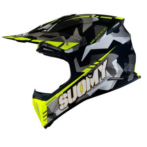 KACIGA SUOMY X-WING L CAMOUFLAGER MATT YELLOW