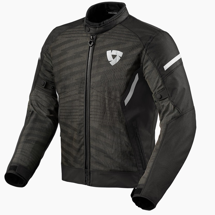 JAKNA REV'IT TORQUE2 H2O 3XL BLACK-WHITE