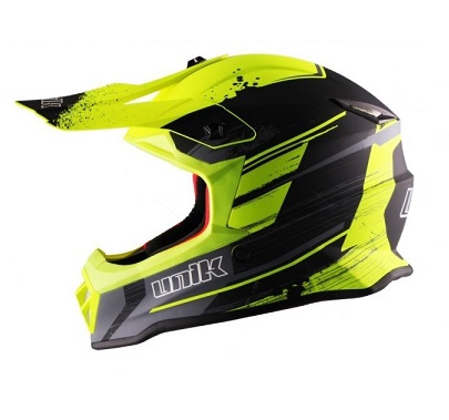 KACIGA UNIK KIDS CX-20 YL REX ŽUTA FLUO/CRNA