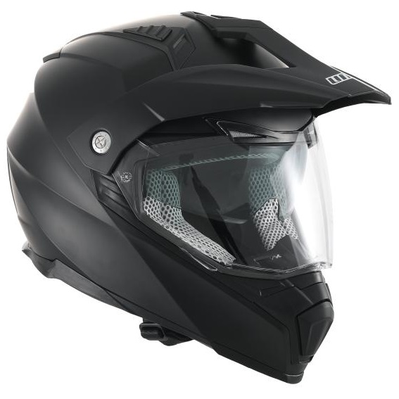 KACIGA UNIK MARS L MAT CRNA DUAL SPORT