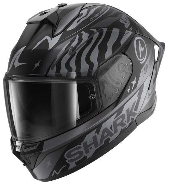 KACIGA SHARK SKWAL CUP L SPEED-FANCY MAT CRNO SIVA