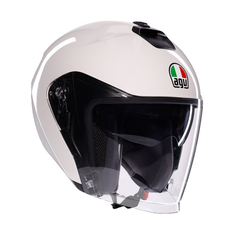 KACIGA AGV IRIDES XXL MONO MATERIA WHITE