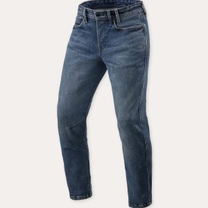 HLAČE REV'IT JEANS DETROIT3 34 L34 DARK BLUE USED