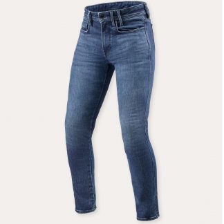 HLAČE REV'IT JEANS PISTON3 SK 32 L34 MEDIUM BLUE