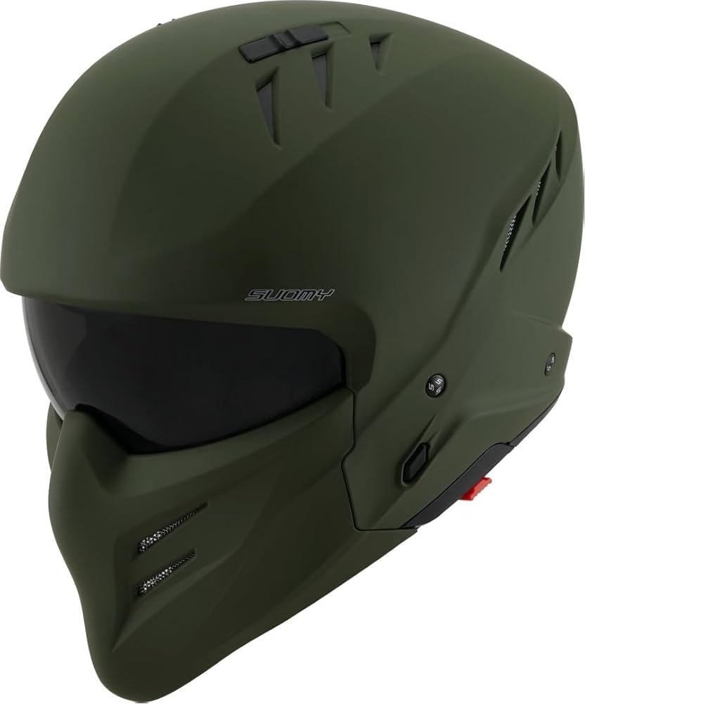 KACIGA SUOMY ARMOR M MAT ZELENA