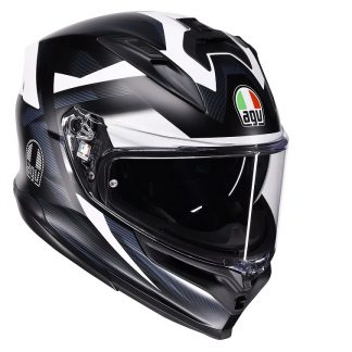 KACIGA AGV K7 L GLIMPSE MATT BLACK/WHITE