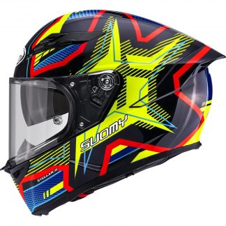 KACIGA SUOMY STELLAR2 L BLACKSTAR MAT BLACK YELLOW