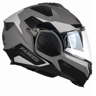 KACIGA FS X600 L FORCE GREY BLACK