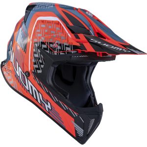 KACIGA SUOMY X-WING S MOTLEY RED BLACK