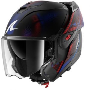KACIGA SHARK OXO XXL SPEED-TECH MAT CRNO PLAVO CRV