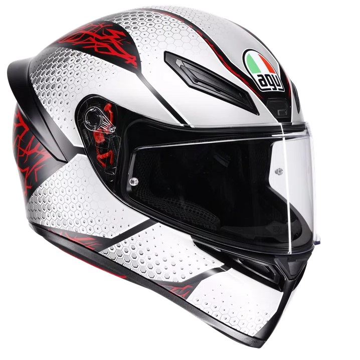 KACIGA AGV K1S XL SPEEDARMOR MATT BLACK/GREY/RED