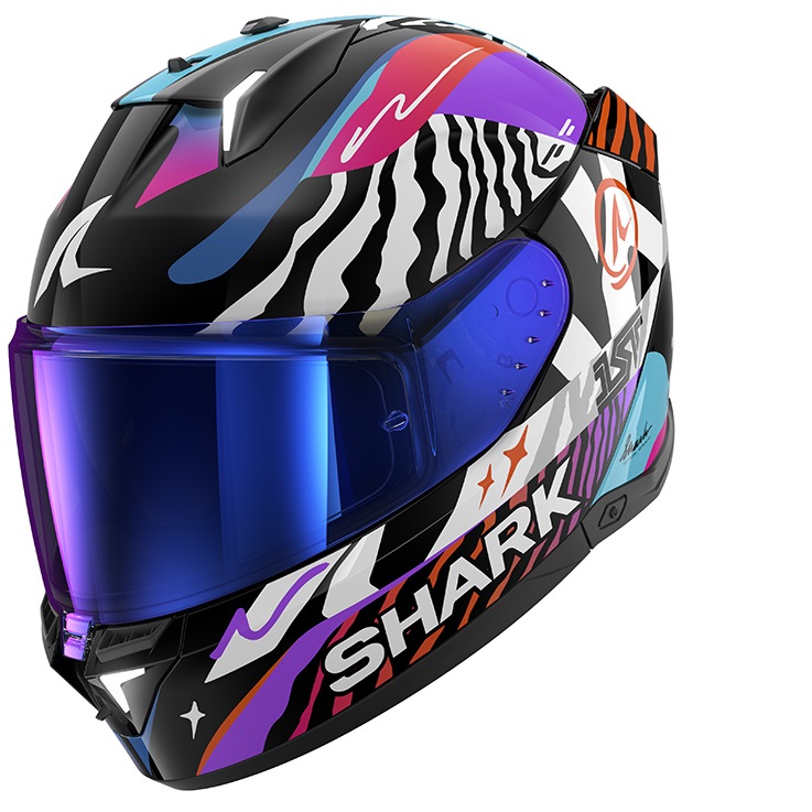 KACIGA SHARK SKWAL i3 S SPEED FANCY BIJELO NARAN