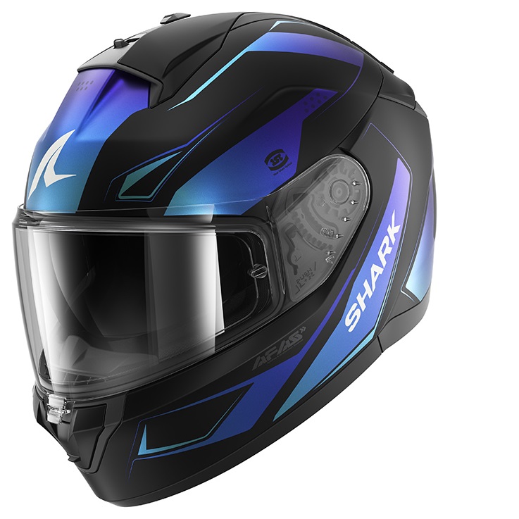 KACIGA SHARK RIDILL2 L MEKARIUM MAT CRNO PLAVA
