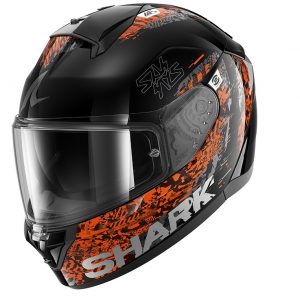 KACIGA SHARK RIDILL2 L SPEED-VIB CRNO NARANČASTA