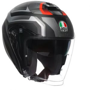 KACIGA AGV IRIDES L ZURIGO MATT BLACK GREY