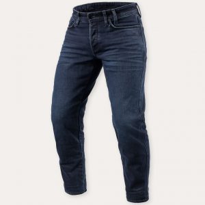 HLAČE REV'IT ORTES W34 L34 DARK BLUE BLACK USED