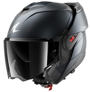 KACIGA SHARK OXO XL DARK SHADOW BLANK MAT MODRA