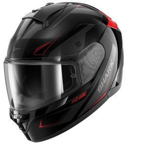 KACIGA SHARK RIDILL2 M MEKARIUM CRNO CRVENA