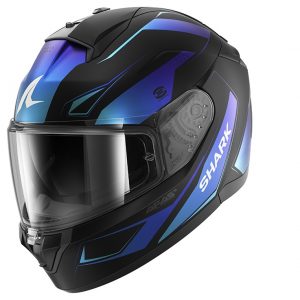 KACIGA SHARK RIDILL2 M MEKARIUM MAT CRNO PLAVA
