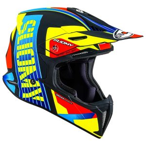 KACIGA SUOMY X-WING L AMPED BLACK/LIGHT BLUE