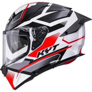 KACIGA KYT R2R S PARSEC WHITE RED