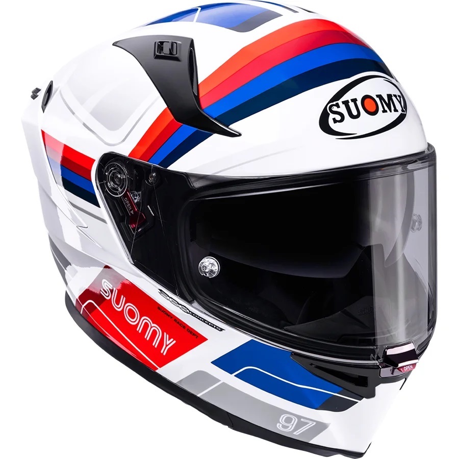 KACIGA SUOMY SPEEDSTAR2 XL VANTAGE WHITE/BLUE