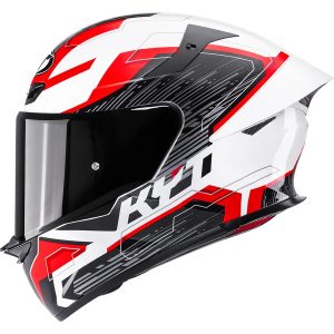 KACIGA KYT TT-REVO XS SPEEDING WHITE/RED