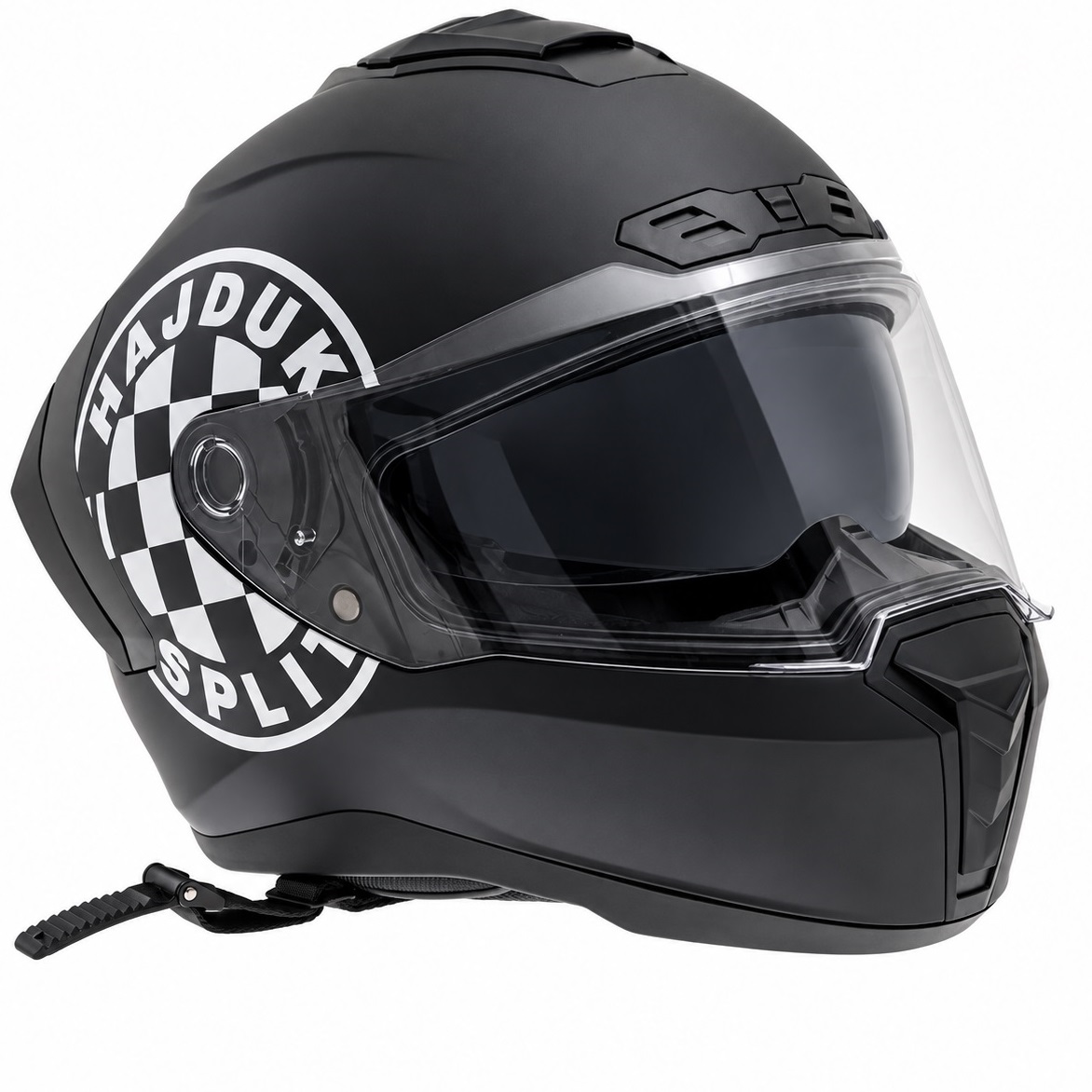 KACIGA JACKAL 615 HAJDUK XL MAT CRNA