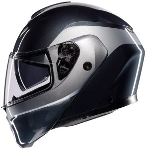 KACIGA AGV STREETMODULAR L LEVICO GREY SILVER