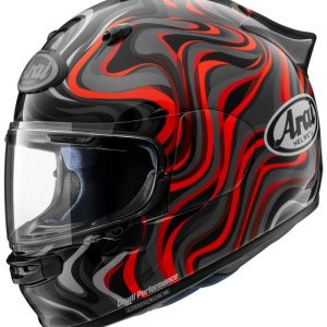 KACIGA ARAI QUANTIC L SWIRL RED